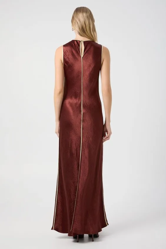 Third Form Crush Contrast Maxi Dress