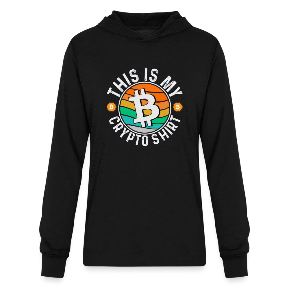 This is My Crypto Long Sleeve Hoodie Shirt