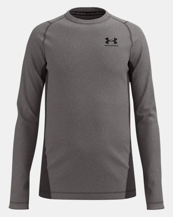 Under Armour Boy's Cold Gear Armour Mock Long Sleeve