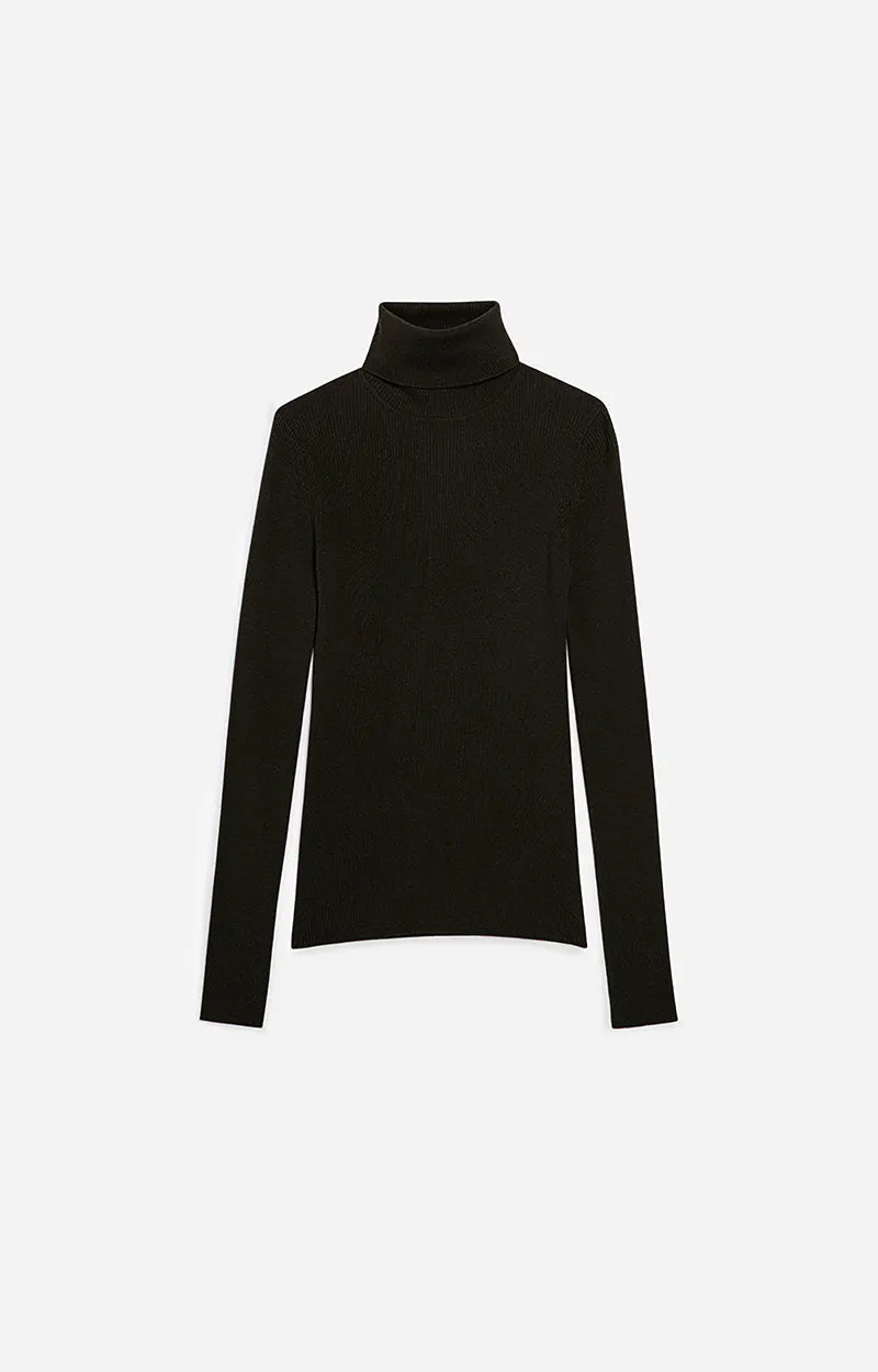 VANESSA BRUNO - Brindille Turtleneck - Black