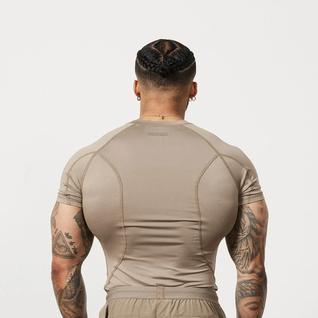 Vanquish Utility Stone Short Sleeve Base Layer Top