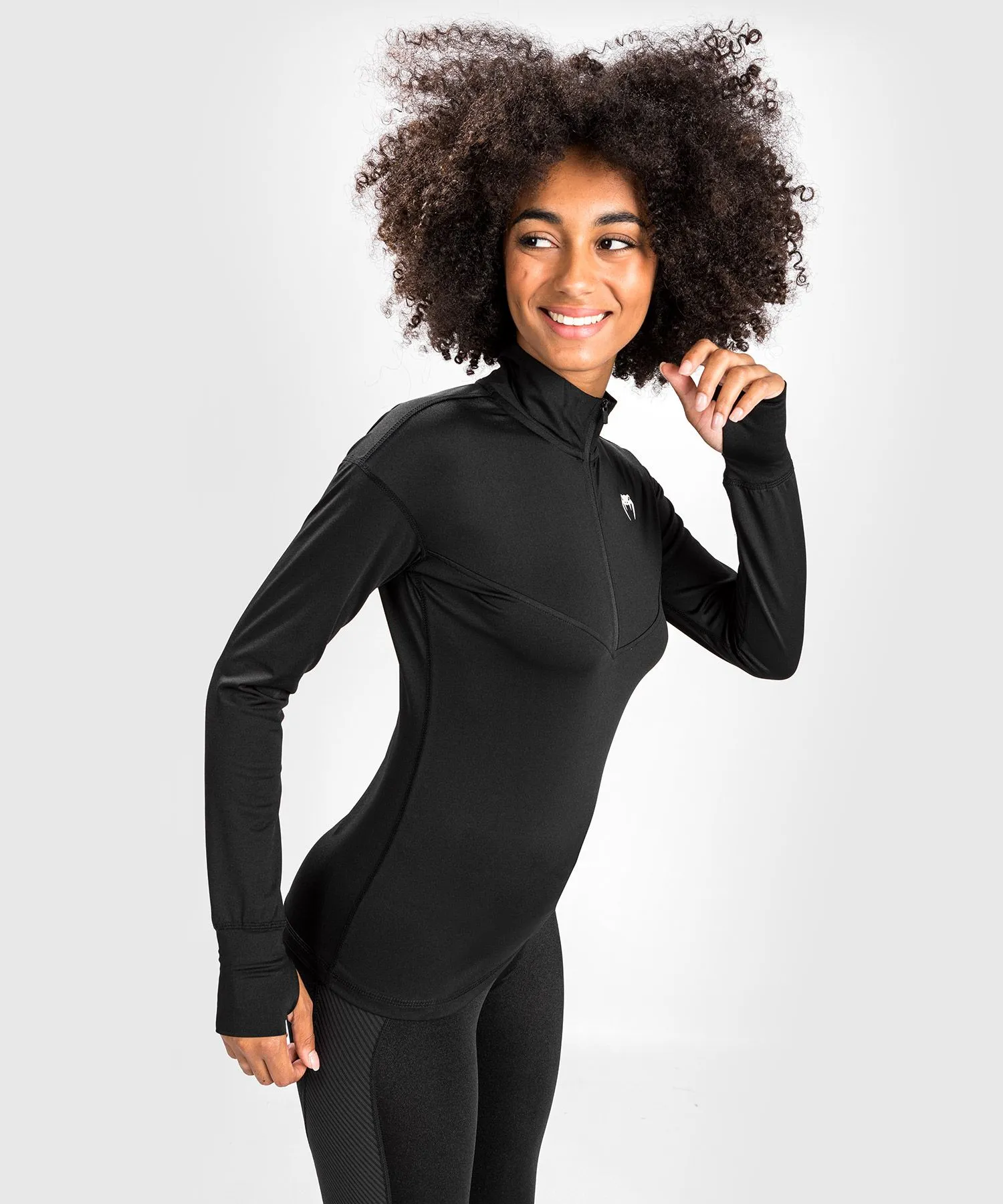 Venum Essential Women's Base Layer Top - Black