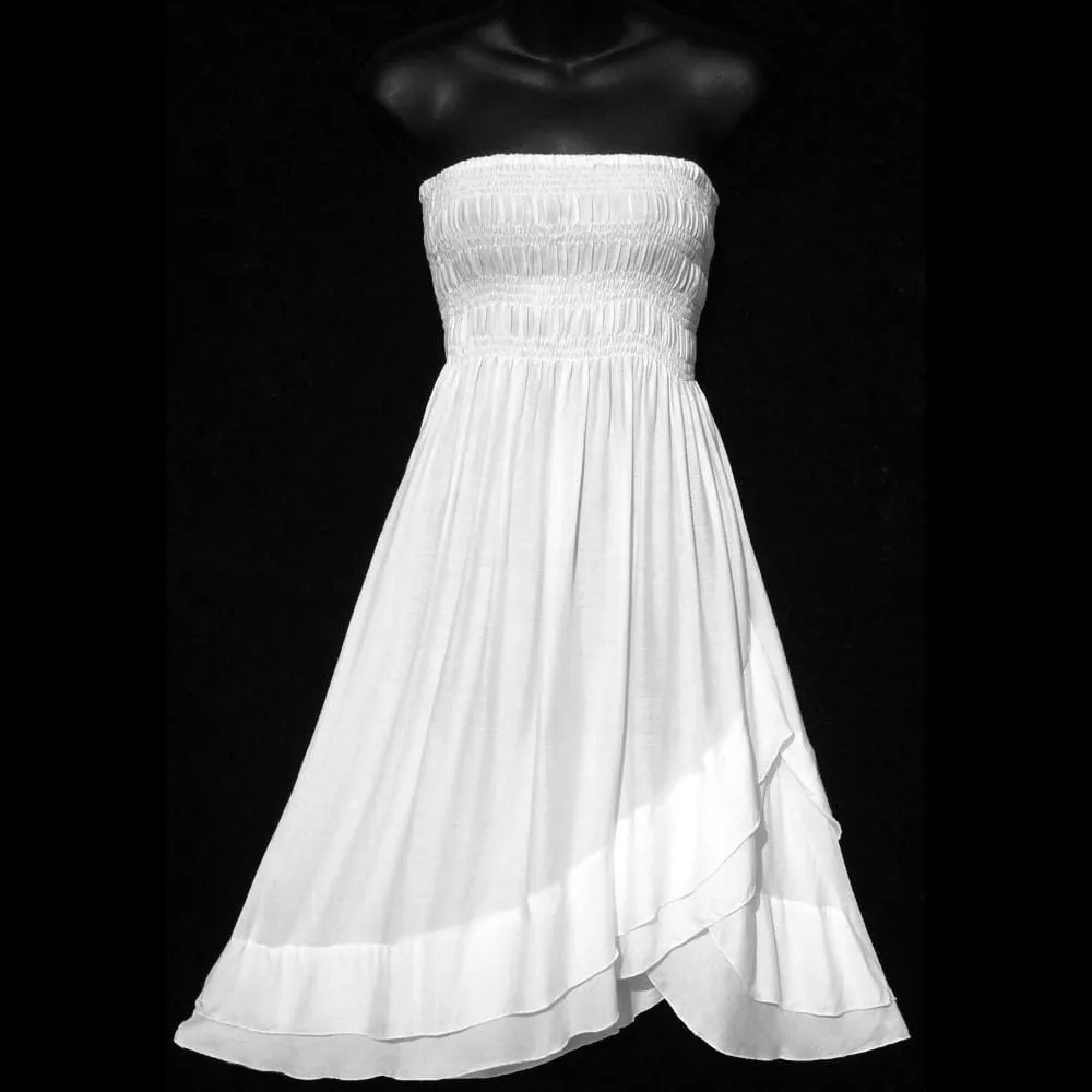 White Convertible Dress/Skirt