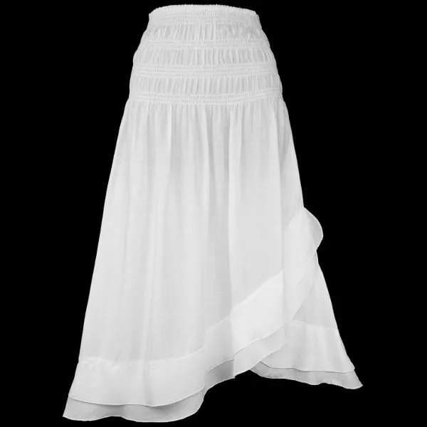 White Convertible Dress/Skirt