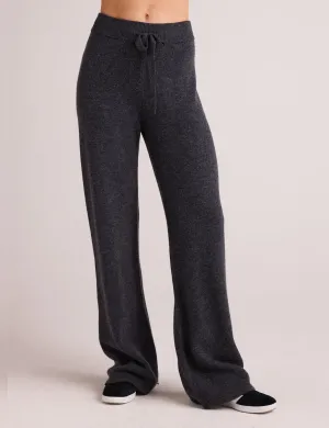 Wide Leg Sweatpant, Charcoal