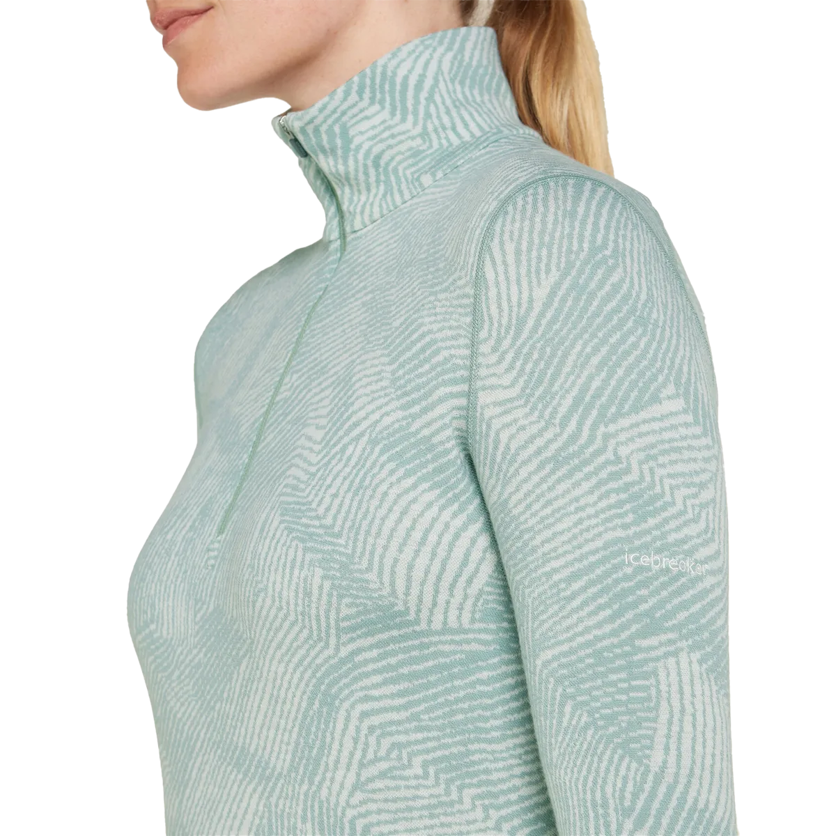 Women's Merino 260 Vertex Long Sleeve 1/2 Thermal Top Frozen Forms