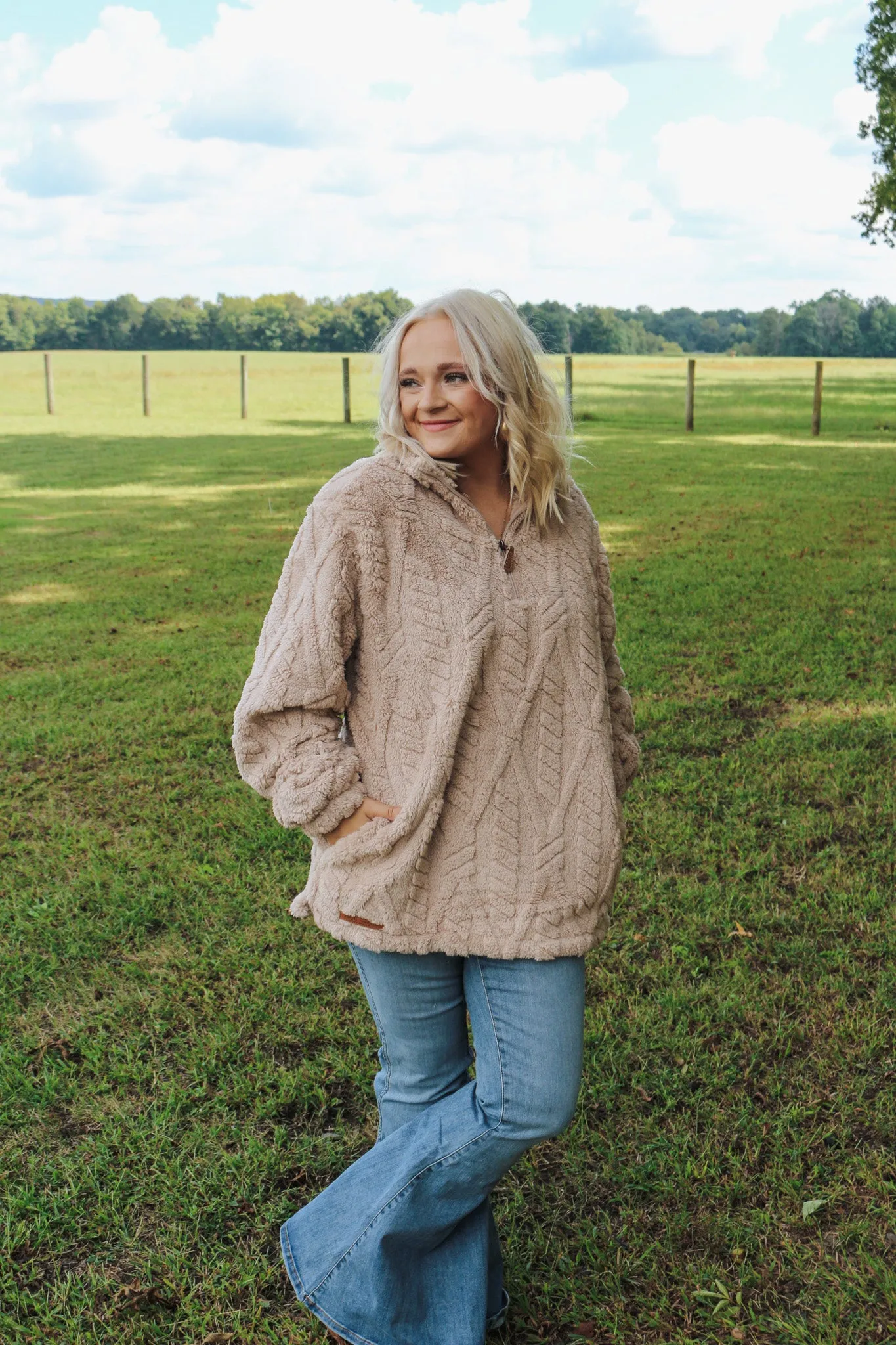 Womens Sherpa Pullover -2 Colors