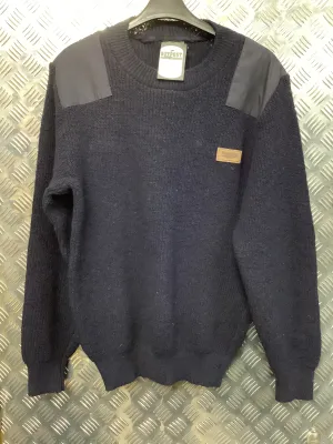 Wool sweater - navy