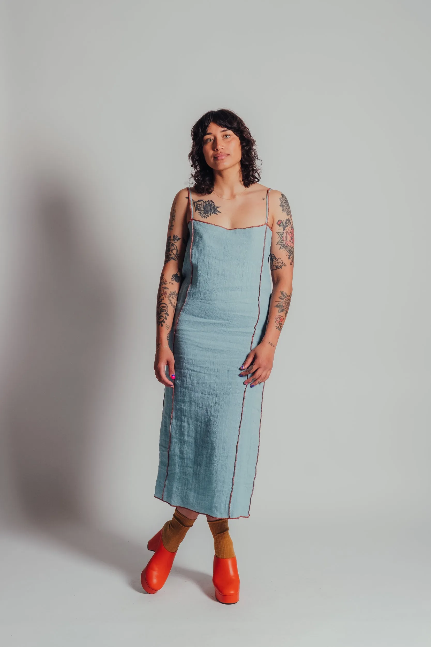 Wuxi Blue Shok Slip Dress