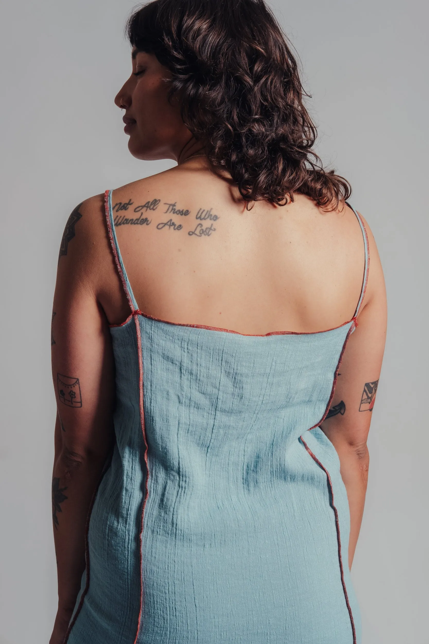 Wuxi Blue Shok Slip Dress